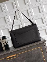 Chanel SS26 Maxi Flap Black 39×28×11cm - 5