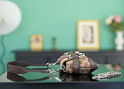 Gucci Horsebit Chain Small Shoulder Bag Beige 11.5x27x5cm - 6