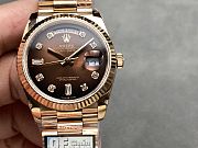 Rolex Day-Date 40 Chocolate Diamond Dial – Everose Gold - 2