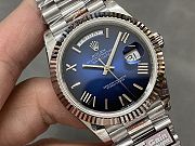 Rolex Day-Date 40 Blue Dial – Platinum Style - 3