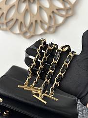 Chanel Vintage Caviar Front Pocket 26x10.5x22cm - 4