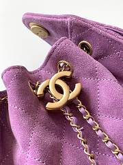 Chanel 25 Mini Violet Handbag 20x22x12.5cm - 6