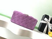 Chanel 25 Mini Violet Handbag 20x22x12.5cm - 4