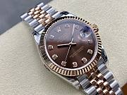 Rolex Datejust Chocolate Diamond Dial – Two-Tone - 2