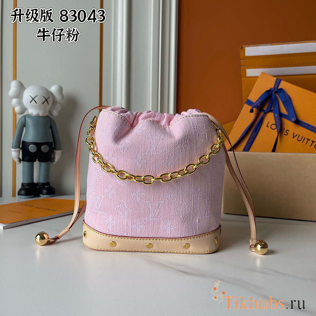 Louis Vuitton Nano Noé Monogram Denim 18x20 - 1
