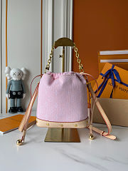 Louis Vuitton Nano Noé Monogram Denim 18x20 - 6