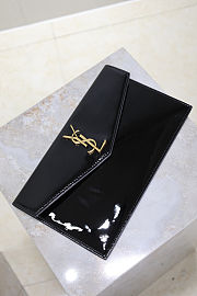 Saint Laurent Uptown Small Envelope Pouch 27×16×2cm - 2