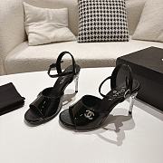 Chanel Patent Leather High Heeled Sandals 9cm - 1