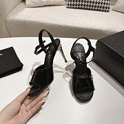 Chanel Patent Leather High Heeled Sandals 9cm - 4