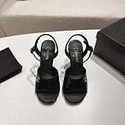 Chanel Patent Leather High Heeled Sandals 9cm - 3