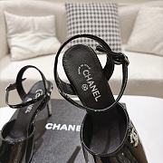 Chanel Patent Leather High Heeled Sandals 9cm - 2