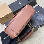 Saint Laurent Loulou Small in Matelassé Lambskin 29×17×8cm - 6