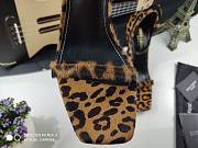 Saint Laurent Opyum Leopard-Print Calf Hair Heel - 2