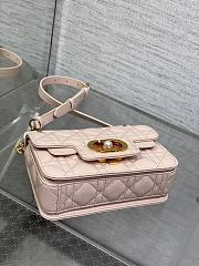 Dior Jolie Top powder pink Handle Bag 19x6x12cm - 6
