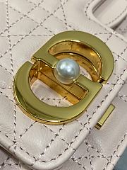 Dior Jolie Top powder pink Handle Bag 19x6x12cm - 4