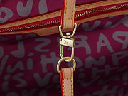  Louis Vuitton Monogram Graffiti pink fuchsiaNeverfull GM 31 x 28 x 14cm - 3