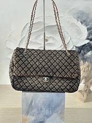 Chanel Denim Quilted Denimpression Flap 39×26×11cm - 1