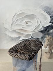 Chanel Denim Quilted Denimpression Flap 39×26×11cm - 6