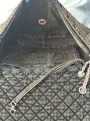 Chanel Denim Quilted Denimpression Flap 39×26×11cm - 5