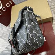 Gucci Super Mini Shoulder Grey Bag 800313 20X14X5.5cm - 6