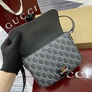 Gucci Super Mini Shoulder Grey Bag 800313 20X14X5.5cm - 5