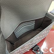 Gucci Super Mini Shoulder Grey Bag 800313 20X14X5.5cm - 2