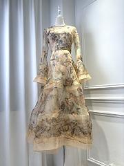 Zimmermann Rebellion Lantern Gown Dress - 1