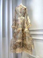 Zimmermann Rebellion Lantern Gown Dress - 6