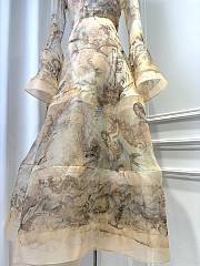 Zimmermann Rebellion Lantern Gown Dress - 5