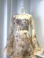 Zimmermann Rebellion Lantern Gown Dress - 3