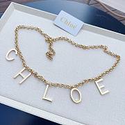 Chloé Logo-lettering Necklace - 1