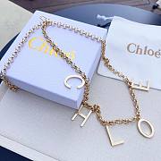 Chloé Logo-lettering Necklace - 5