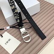 Dior 30 Montaigne Reversible Belt - 6