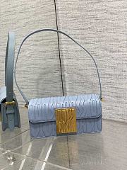 Dior Miss Dior Flap Bag Pale Blue 18x6.5x11cm - 1