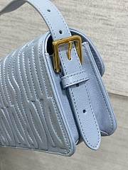 Dior Miss Dior Flap Bag Pale Blue 18x6.5x11cm - 6