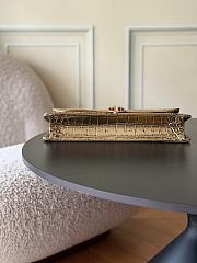  Chanel Paris-New York Coco Croc Scarab Clutch 30X13X4 - 6