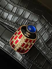Chanel Paris-New York Coco Croc Scarab Black Clutch 30X13X4 - 3