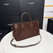  Saint Laurent YSL Downtown Cabas Bag 33x11x23cm - 3