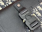  Dior Saddle Zip Beige và Black Backpack 33 x 43.5 x 19.5 cm - 3
