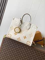 Louis Vuitton OnTheGo PM/MM Bicolor Monogram Empreinte Bag 35.0 x 27.0 x 14.0 cm - 1