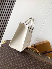 Louis Vuitton OnTheGo PM/MM Bicolor Monogram Empreinte Bag 35.0 x 27.0 x 14.0 cm - 4