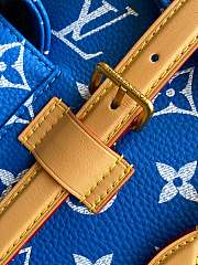  Louis Vuitton Christopher MM Monogram Blue Backpack 41 x 47 x 13 cm - 2