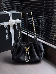  Chanel Pony Hair Mini Chanel 25 Handbag 20x22x12.5cm - 3