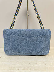  Chanel Denim Souplissimo Flap Bag 18x33x9.5cm - 5
