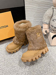 Louis Vuitton Fur Snow Boots  - 1