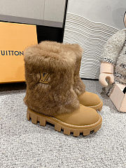 Louis Vuitton Fur Snow Boots  - 5
