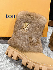 Louis Vuitton Fur Snow Boots  - 4
