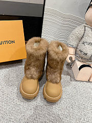 Louis Vuitton Fur Snow Boots  - 3