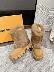 Louis Vuitton Fur Snow Boots  - 2