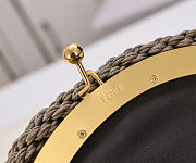  Fendi Zucca Shell Clutch 42x21x15cm - 3